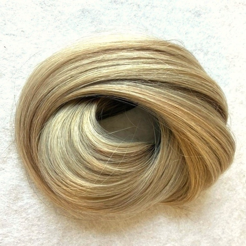 Bellami Infinity Weft Hair Extensions 20" Pearl Blonde Highlight 80g Human Hair